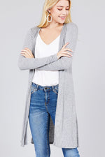 Load image into Gallery viewer, Side Slit Tunic Cardigan
