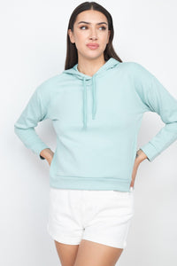 Self-tie Drawstrings Hoodie