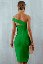 Load image into Gallery viewer, Solid Color Tight Slit Dress
