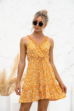 Load image into Gallery viewer, Floral V Neck Hammock Dress
