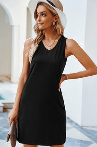 Pocketed Tank Dress