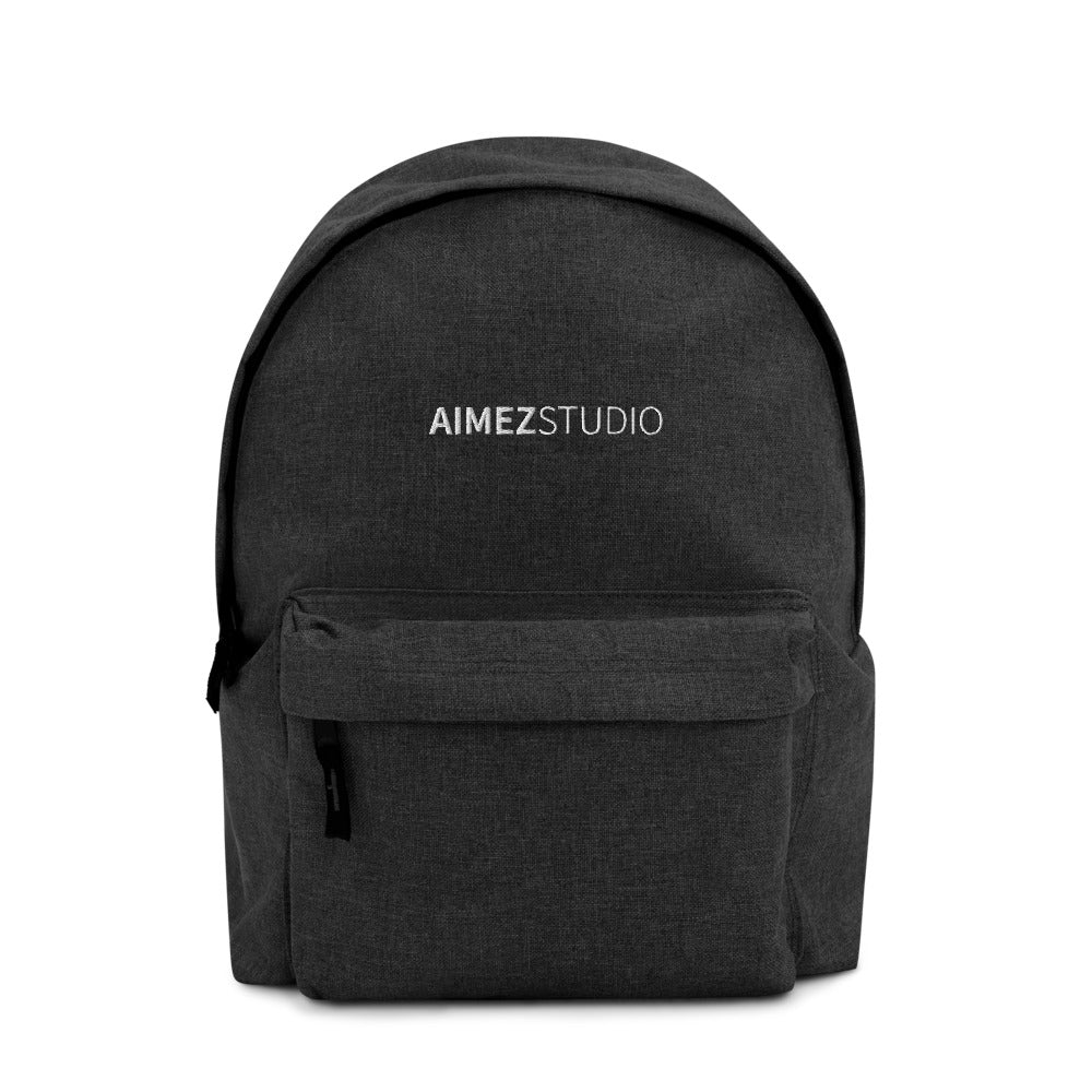 Aimez Studio Embroidered Logo Backpack