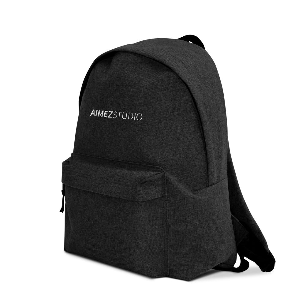 Aimez Studio Embroidered Logo Backpack