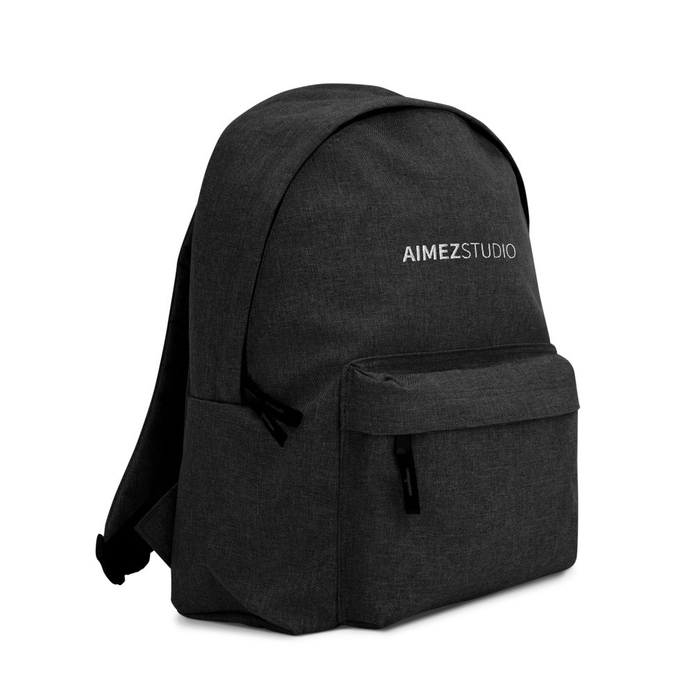 Aimez Studio Embroidered Logo Backpack